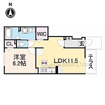 オリヴィンテラス 103 ｜ 奈良県生駒市有里町（賃貸アパート1LDK・1階・41.13㎡） その2