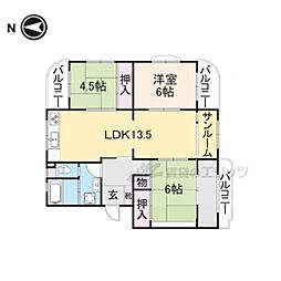 近鉄東生駒ガーデンハイツM棟