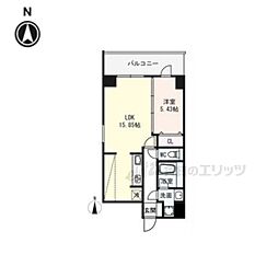 SAIDAIJI TERRACE 1LDKの間取図画像