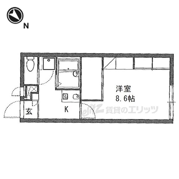 レオパレス山忠 212｜大阪府枚方市東中振２丁目(賃貸アパート1K・2階・23.18㎡)の写真 その2