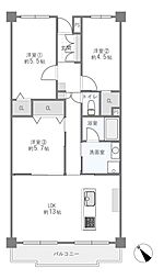 間取図画像 3LDK