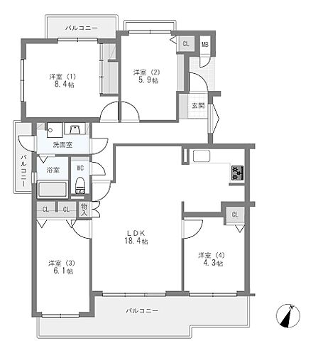 リノベーション内容|システムキッチン(食洗機付)・建具・ユニットバス・洗面化粧台・トイレ新調、配管更新、クロス全室貼替、床材張替、ハウスクリーニング他