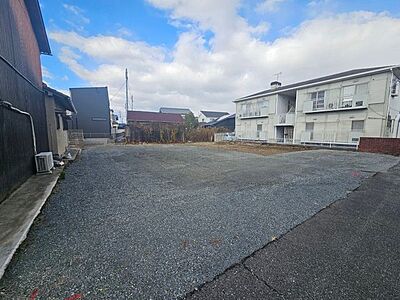 外観：米田町平津の新築戸建です。現地撮影(2025/1/7)