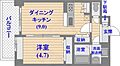 クレインケープ22階7.5万円