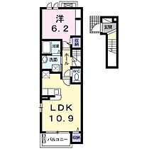 ベル　クローシュ 206 ｜ 千葉県流山市南流山１０丁目（賃貸アパート1LDK・2階・44.59㎡） その2