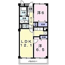 プログレス 202 ｜ 茨城県龍ケ崎市長山６丁目（賃貸マンション2LDK・2階・55.08㎡） その2