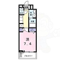 ガルデニア 2  ｜ 奈良県橿原市法花寺町（賃貸アパート1K・2階・27.02㎡） その2