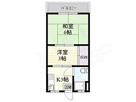 正和マンション  ｜ 奈良県橿原市内膳町５丁目（賃貸マンション2K・2階・26.00㎡） その2