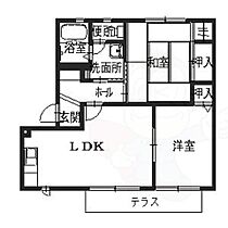 アガーペ御陵前A  ｜ 奈良県橿原市城殿町（賃貸アパート2LDK・1階・50.07㎡） その2