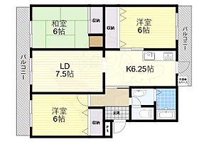 Aマンション 18-404 ｜ 奈良県橿原市白橿町５丁目（賃貸マンション3LDK・4階・73.83㎡） その2