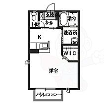 エトワール旭ヶ丘  ｜ 奈良県香芝市旭ケ丘４丁目（賃貸アパート1K・1階・31.50㎡） その2