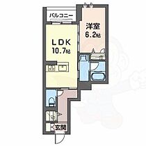 奈良県大和高田市大中東町（賃貸マンション1LDK・4階・43.83㎡） その2