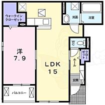 クロノス真美ヶ丘A  ｜ 奈良県香芝市真美ヶ丘４丁目（賃貸アパート1LDK・1階・53.36㎡） その2