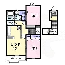 コモドビラ1  ｜ 奈良県桜井市大字戒重93番（賃貸アパート2LDK・2階・68.33㎡） その2