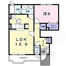 イースト・ヴィラ  ｜ 奈良県大和高田市甘田町（賃貸アパート1LDK・1階・46.81㎡） その2