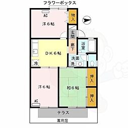 桑の実ハッピーハウス 3DKの間取図画像