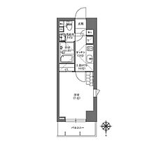 ＰＲＩＭＥ　ＦＯＲＥＳＨＩＴＡ 209 ｜ 東京都墨田区菊川1丁目15-4（賃貸マンション1K・2階・25.25㎡） その2