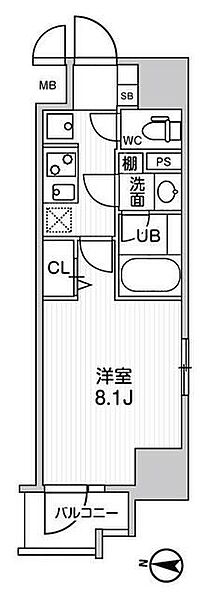 ＲＯＯＴｓ　Ｋｉｋｕｋａｗａ 205｜東京都墨田区菊川3丁目(賃貸マンション1K・2階・26.61㎡)の写真 その2