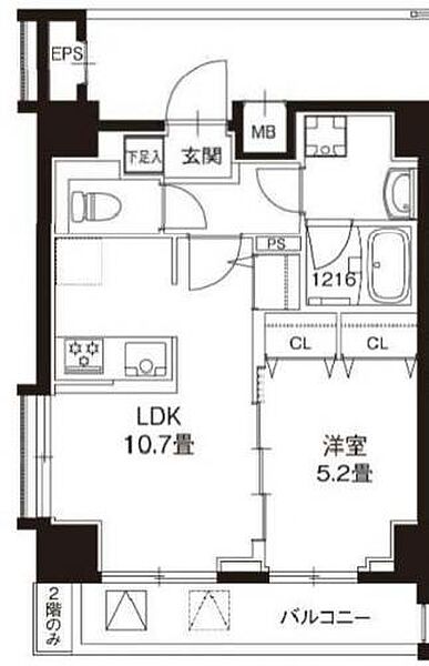 レオーネ錦糸町II 601｜東京都墨田区立川4丁目(賃貸マンション1LDK・6階・40.81㎡)の写真 その2