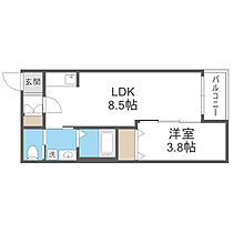 Ｈ‐ｍａｉｓｏｎ大正IV 301 ｜ 大阪府大阪市大正区泉尾1丁目35-4（賃貸アパート1LDK・3階・28.48㎡） その2