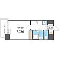 アドバンス大阪城ベレッツァ2階7.8万円