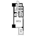 プレミアムコート谷町4丁目7階6.9万円