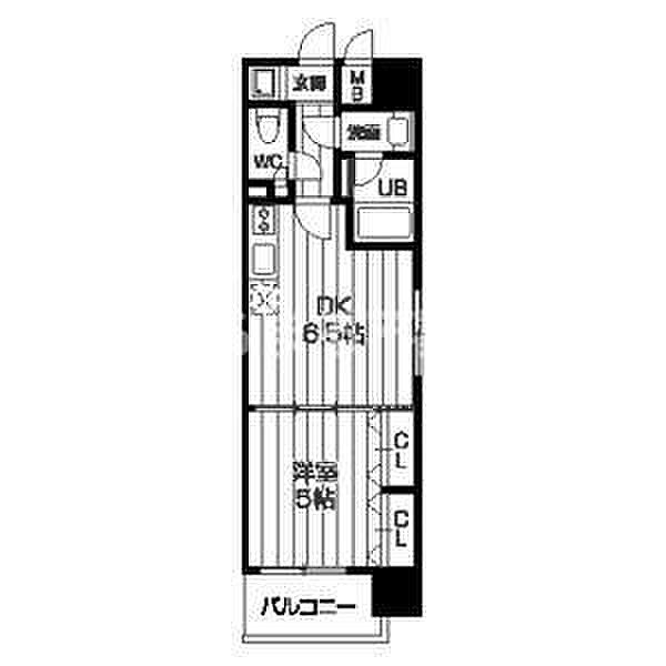 レジディア京町堀 1205｜大阪府大阪市西区京町堀2丁目(賃貸マンション1DK・12階・30.82㎡)の写真 その2