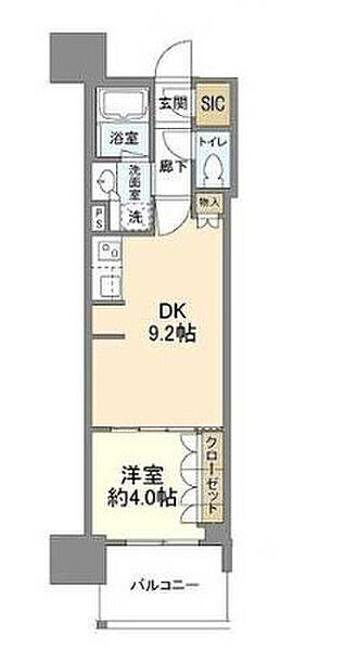 OPUS RESIDENCE SHINSAIBASHISOUTH 503｜大阪府大阪市中央区瓦屋町1丁目(賃貸マンション1LDK・5階・33.46㎡)の写真 その2