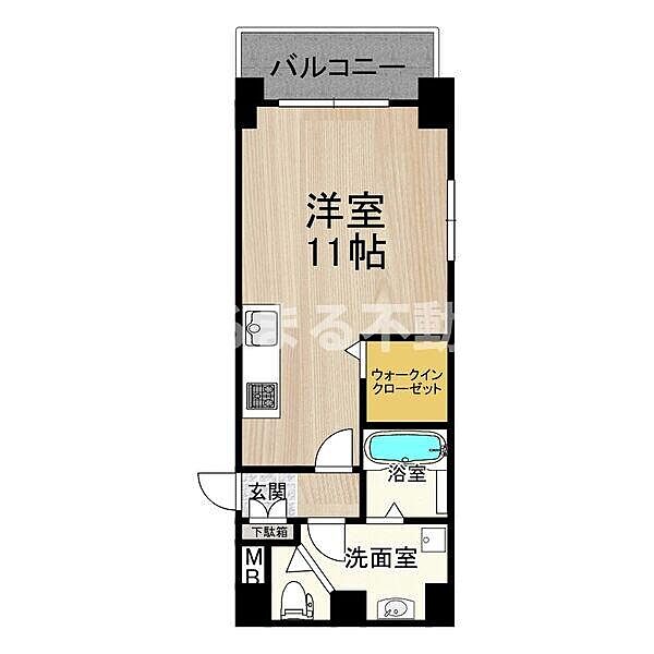 M.hills西本町 502｜大阪府大阪市西区西本町2丁目(賃貸マンション1R・5階・30.08㎡)の写真 その2