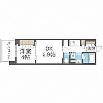 OPUS RESIDENCE SHINSAIBASHISOUTH 906 ｜ 大阪府大阪市中央区瓦屋町1丁目10-5（賃貸マンション1DK・9階・33.07㎡） その2