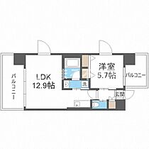 ディームス福島 1001 ｜ 大阪府大阪市福島区鷺洲5丁目1-2（賃貸マンション1LDK・10階・41.76㎡） その2