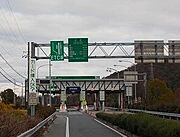 中国自動車道加西インターまで2700m