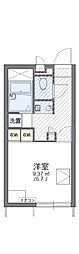 レオパレス高砂荒井 1Kの間取図画像