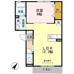 ROTEROZE大塚 1LDKの間取図画像