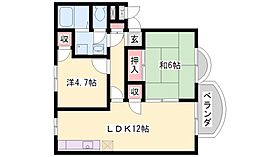 メルヘン北野  ｜ 兵庫県加古川市野口町北野512-1（賃貸アパート2LDK・1階・50.00㎡） その2