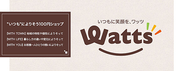 画像12:Watts with（ワッツウィズ） 西二見ハローズ店（542m）