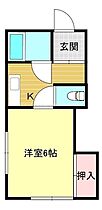 パール旭  ｜ 兵庫県加古川市尾上町旭１丁目5-2（賃貸アパート1K・1階・20.28㎡） その2