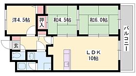 ウィステリア 303 ｜ 兵庫県加古川市平岡町土山939-1（賃貸マンション3LDK・3階・63.00㎡） その2