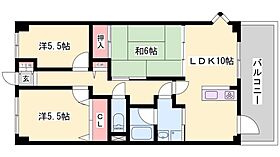 朝日プラザクオーレ加古川 706 ｜ 兵庫県加古川市尾上町安田87-2（賃貸マンション3LDK・7階・61.85㎡） その2