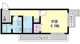 CBLOCKS 204 ｜ 兵庫県加古川市加古川町北在家2601（賃貸マンション1K・2階・26.37㎡） その2