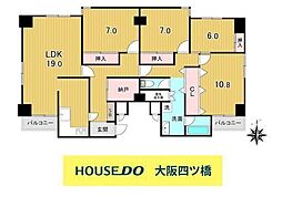 藤和新町コープ 4SLDKの間取図画像