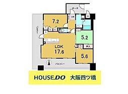 ペルル岸里 3LDKの間取図画像