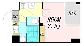 レジディア江戸堀  ｜ 大阪府大阪市西区江戸堀2丁目（賃貸マンション1K・6階・25.18㎡） その2