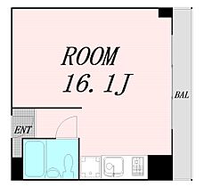 南堀江スカイハイツ  ｜ 大阪府大阪市西区南堀江1丁目（賃貸マンション1R・13階・33.48㎡） その1