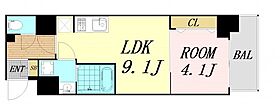 S-RESIDENCE江坂Eminence  ｜ 大阪府吹田市江坂町1丁目（賃貸マンション1LDK・2階・34.30㎡） その2