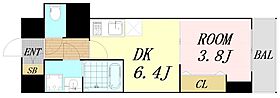 GARDENIA城東  ｜ 大阪府大阪市城東区永田1丁目（賃貸マンション1DK・6階・26.88㎡） その2