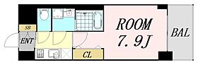 S-RESIDENCE堺筋本町Uno  ｜ 大阪府大阪市中央区松屋町住吉（賃貸マンション1K・8階・23.88㎡） その2