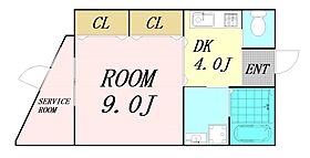 FLAT34福島  ｜ 大阪府大阪市福島区玉川3丁目（賃貸マンション1DK・2階・36.00㎡） その1