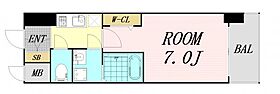 レジュールアッシュ桜宮リバーテラス  ｜ 大阪府大阪市都島区中野町4丁目（賃貸マンション1K・12階・24.54㎡） その2