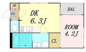 ハーモニーテラス新森II  ｜ 大阪府大阪市旭区新森7丁目（賃貸アパート1DK・2階・25.81㎡） その1